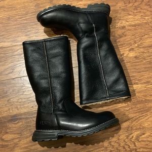 UGG Tall Boots Black 6W